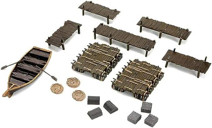 WizKids Dungeons & Dragons WarLock Tiles Accessory Spelunkers Docks WZK-16541