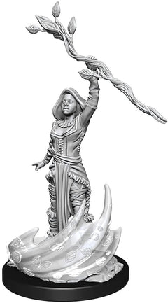Dungeons and Dragons Wizkids Human Druid Nolzurs Marvelous Unpainted s W14 Human Druid Female Miniature D&D WZK90223