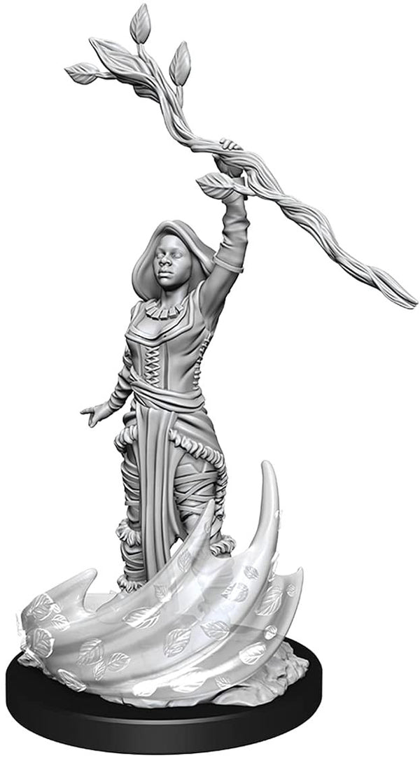 Dungeons and Dragons Wizkids Human Druid Nolzurs Marvelous Unpainted s W14 Human Druid Female Miniature D&D WZK90223