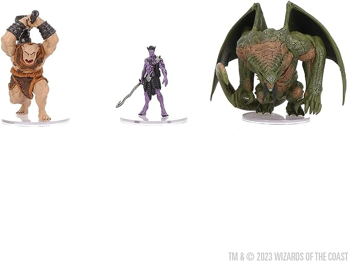 Wizkids Dungeons And Dragons Icons Of The Realms Demon Lords Graz Zt Fraz Urb Luu And Kostchtchie WZK-96267
