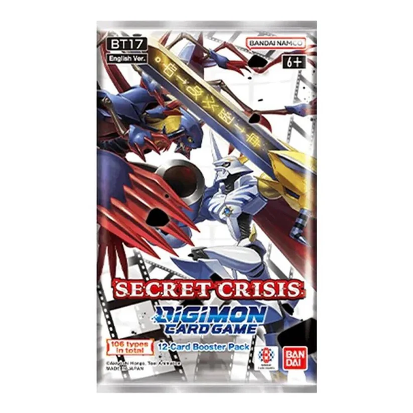 Digimon TCG Secret Crisis Booster Display (24) (BT17) BAN2741324