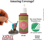 The Army Painter Warpaint Pixie Pink Non Toxic Acrylic Paints 18ml WP1447