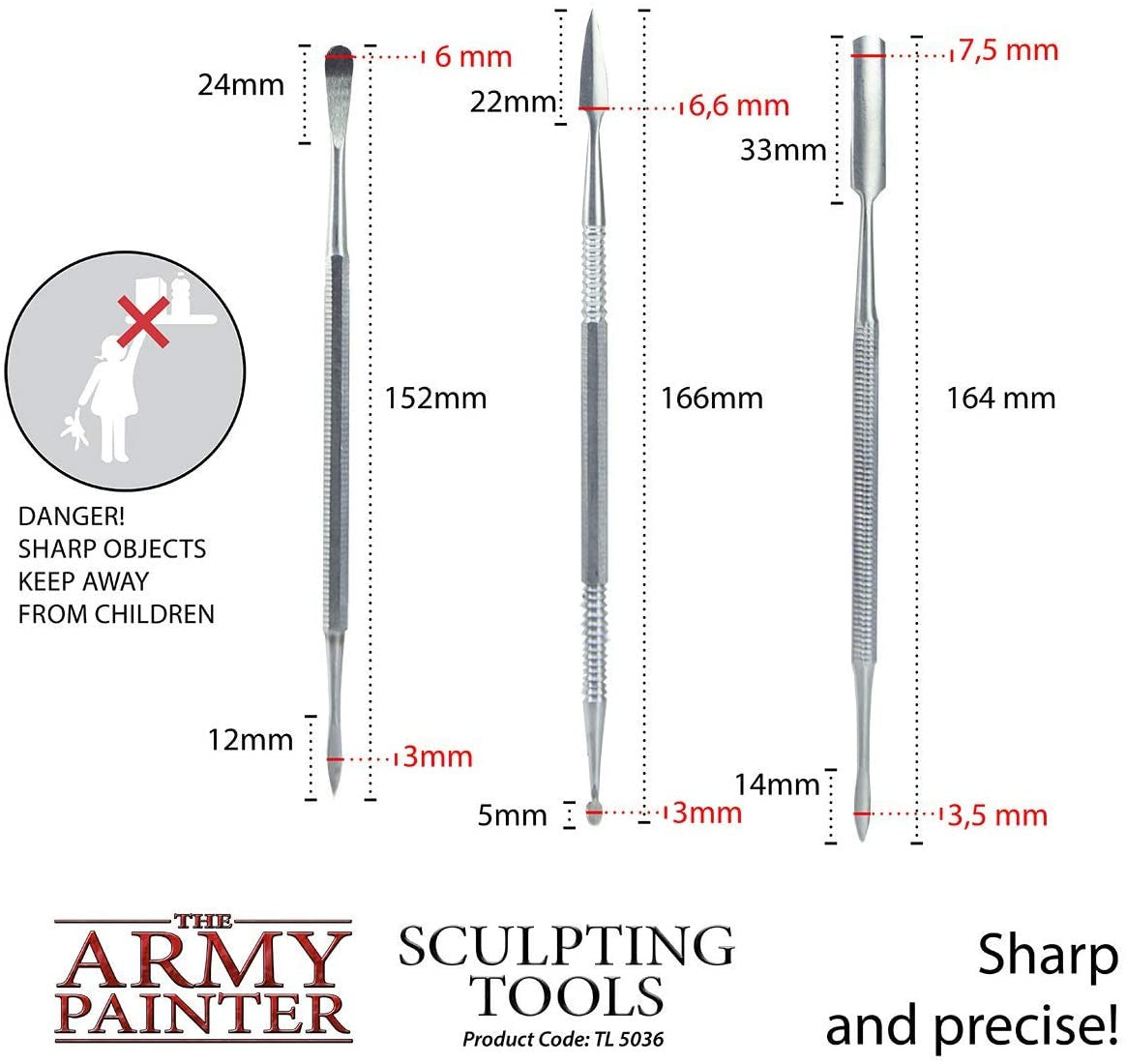 The Army Painter Sculpting Tools TL5036