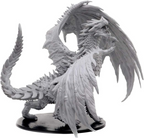Wizkids Dungeons And Dragons D&D Pathfinder Battles Deep Cuts Unpainted Miniatures Gargantuan Red Dragon WZK73144