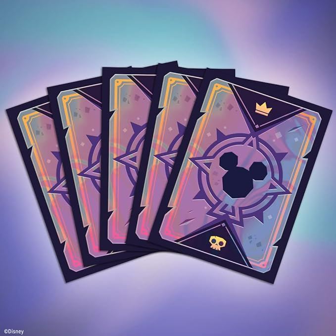 Disney's Sorcerer's Arena Epic Alliances Premium Card Sleeves Featuring Artworks 100ct USOSL004764