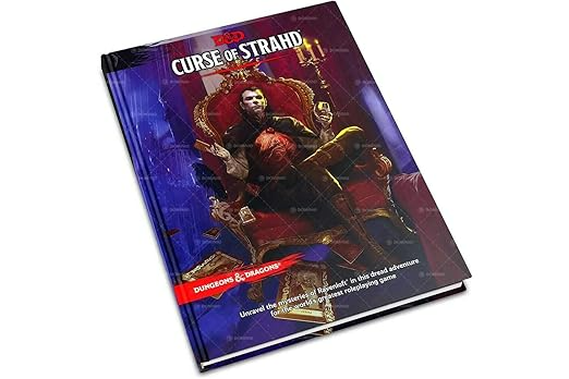 Dungeons and Dragons Wizards of the Coast Curse of Strahd Hardcover Illustrated Core Books D&D WOC-B65170000