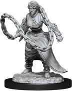Wizkids Dungeons And Dragons Human Monk Nolzur's Marvelous Unpainted S W14 Female Miniature D&D WZK90225