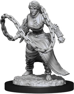 Wizkids Dungeons And Dragons Human Monk Nolzur's Marvelous Unpainted S W14 Female Miniature D&D WZK90225