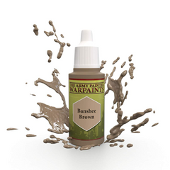 The Army Painter Warpaints Banshee Brown Non Toxic Acrylic Paints 18ml WP1404