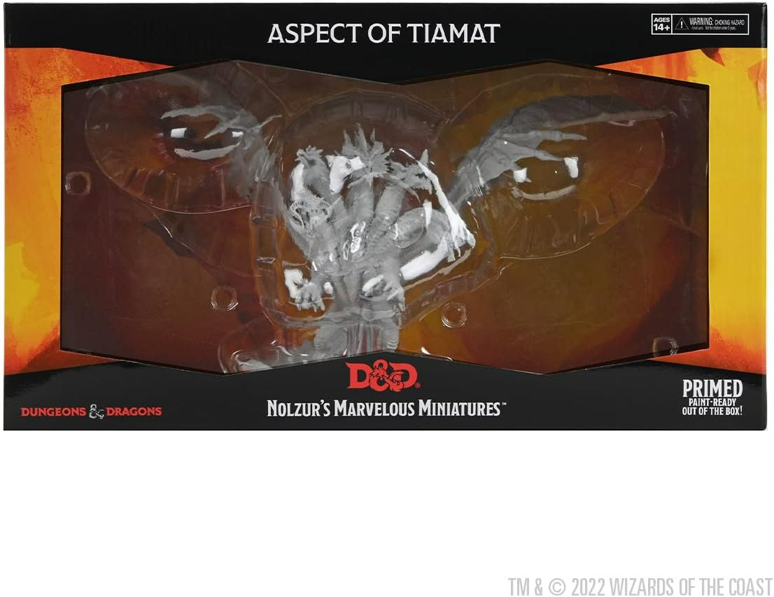 Wizkids Dungeons And Dragons Nolzur's Marvelous Unpainted Miniatures Aspect Of Tiamat D&D WZK90567