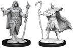 Dungeons and Dragons Wizkids Human Druid Nolzurs Marvelous Unpainted s W14 Human Druid Male Miniature D&D WZK90221