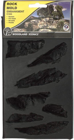 Rock Mold-Embankments Woodland Scenics C1233