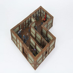 Dungeons & Dragons Wizkids WarLock Tiles Town & Village II Full Height Plaster Walls Expansion WZK-16515