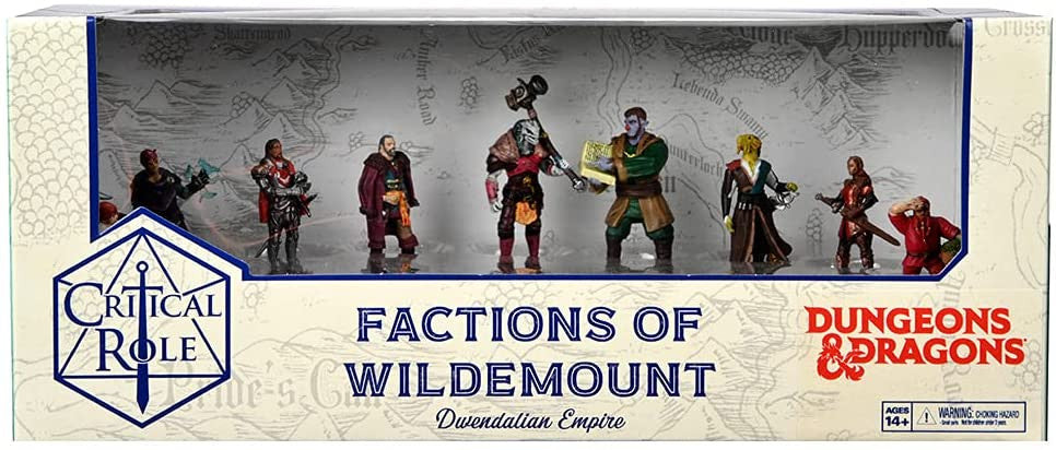 Wizkids Dungeons And Dragons Monster Critical Role Factions Of Wildemount Dwendalian Empire Box Set Miniature D&D WZK74253