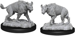 Dungeons and Dragons WizKids Unpainted Miniatures W14 Hyenas Miniatures D&D WZK90271