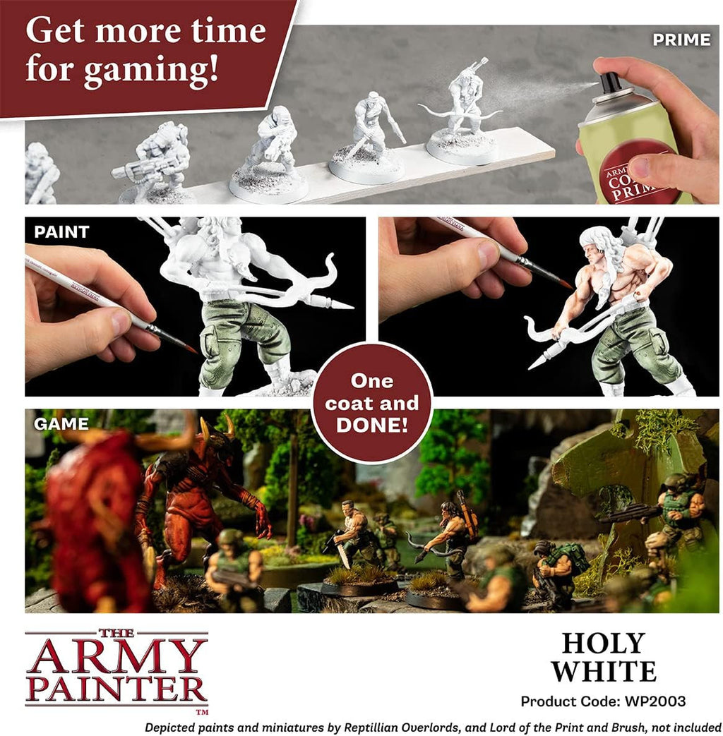 The Army Painter SpeedPaint 2.0 Holy White Non Toxic Acrylic Paint 18ml WP2003