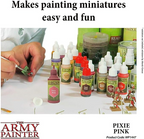 The Army Painter Warpaint Pixie Pink Non Toxic Acrylic Paints 18ml WP1447