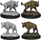 Dungeons and Dragons WizKids Unpainted Miniatures W14 Hyenas Miniatures D&D WZK90271