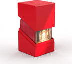Ultimate Guard Deck Case Boulder Standard Size Solid Red 100Ct UGD011373