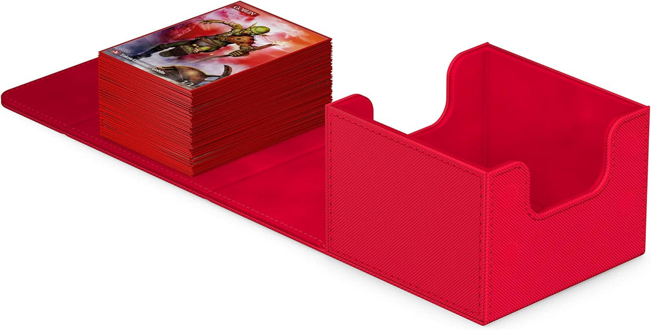 Ultimate Guard Sidewinder Deck Box Double Sleeved TCG Cards Red 133Ct UGDDC011341
