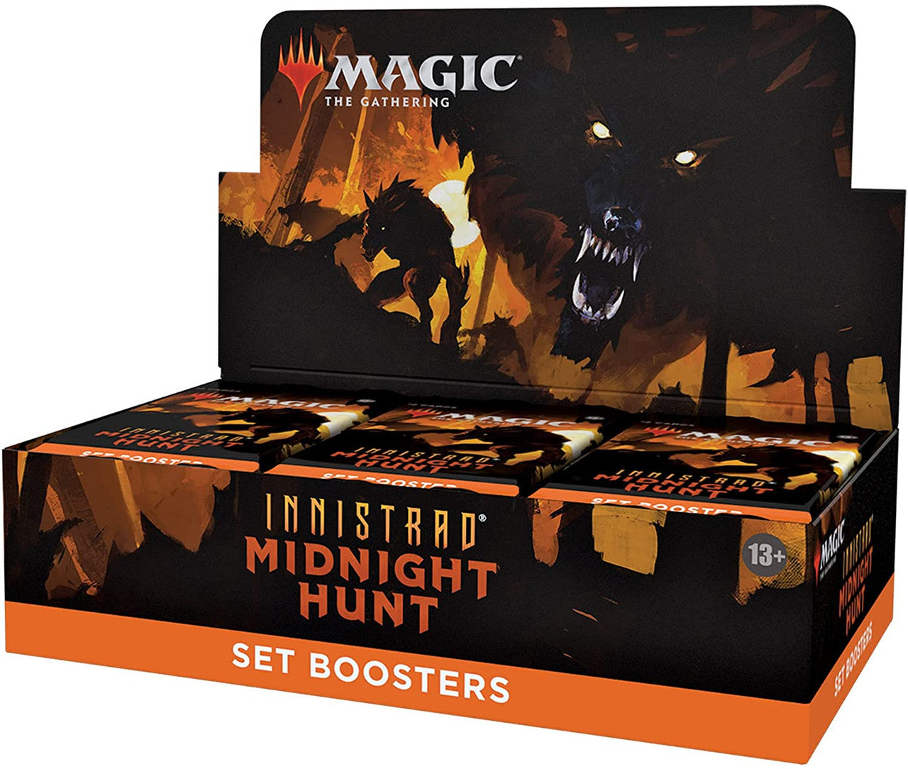 MTG Magic The Gathering Innistrad Midnight Hunt Set Booster Box 30 Packs 360 MTG Magic Cards WOCC8953