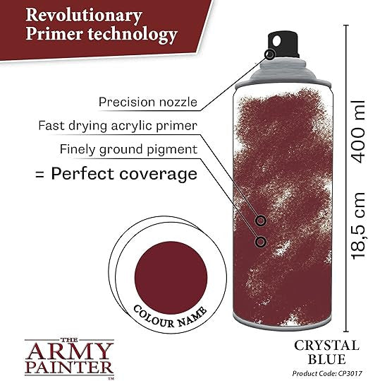 The Army Painter Color Primer Crystal Blue Spray 400ml CP3017