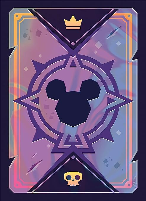 Disney's Sorcerer's Arena Epic Alliances Premium Card Sleeves Featuring  Artworks 100ct USOSL004764
