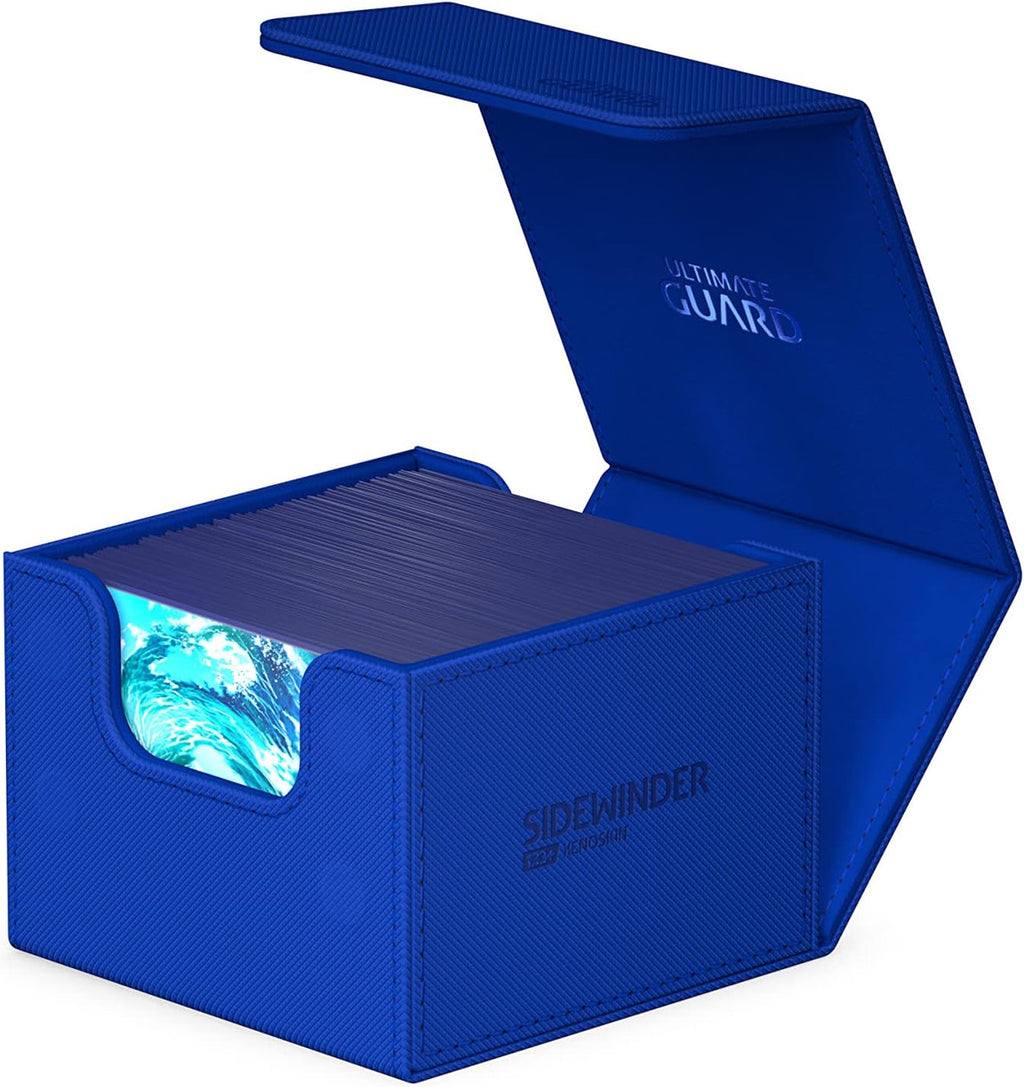 Ultimate Guard Sidewinder Deck Box Double Sleeved TCG Cards Blue 133Ct UGDDC011342