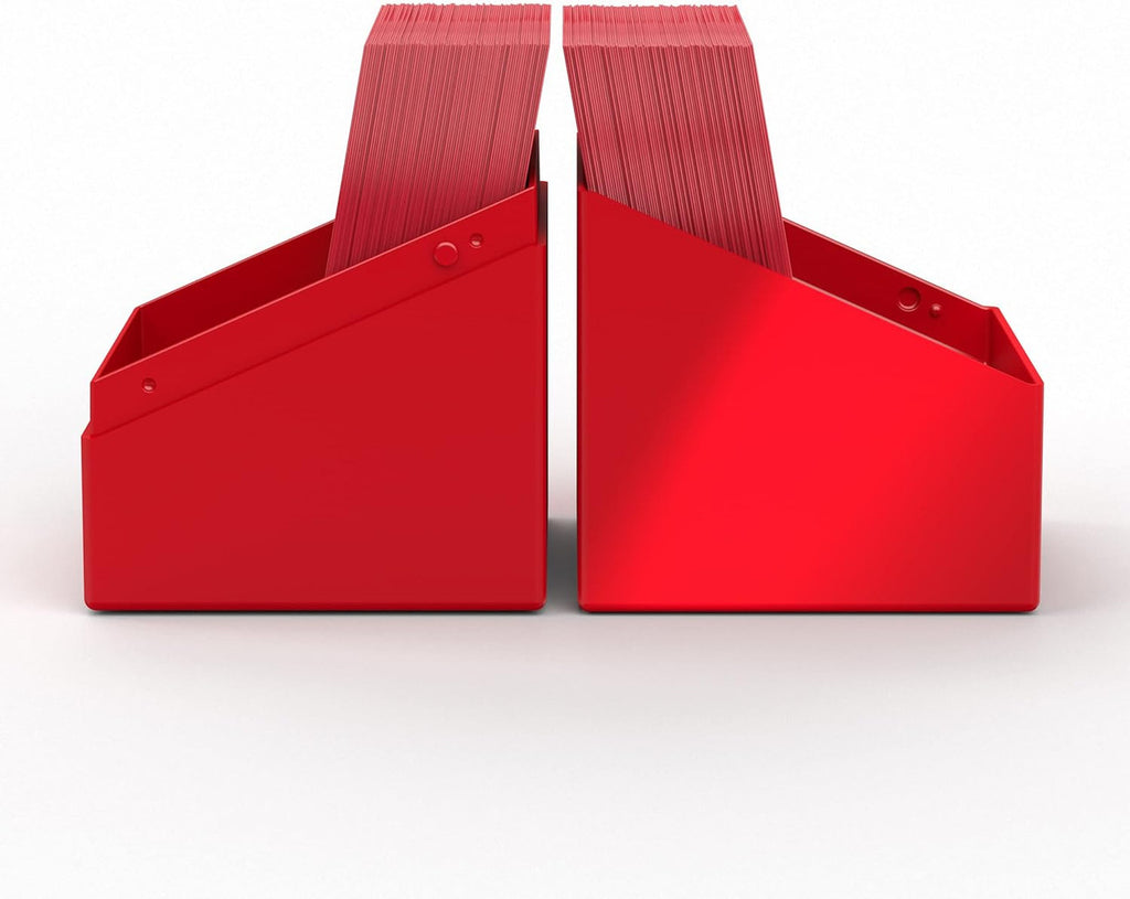 Ultimate Guard Deck Case Boulder Standard Size Solid Red 100Ct UGD011373