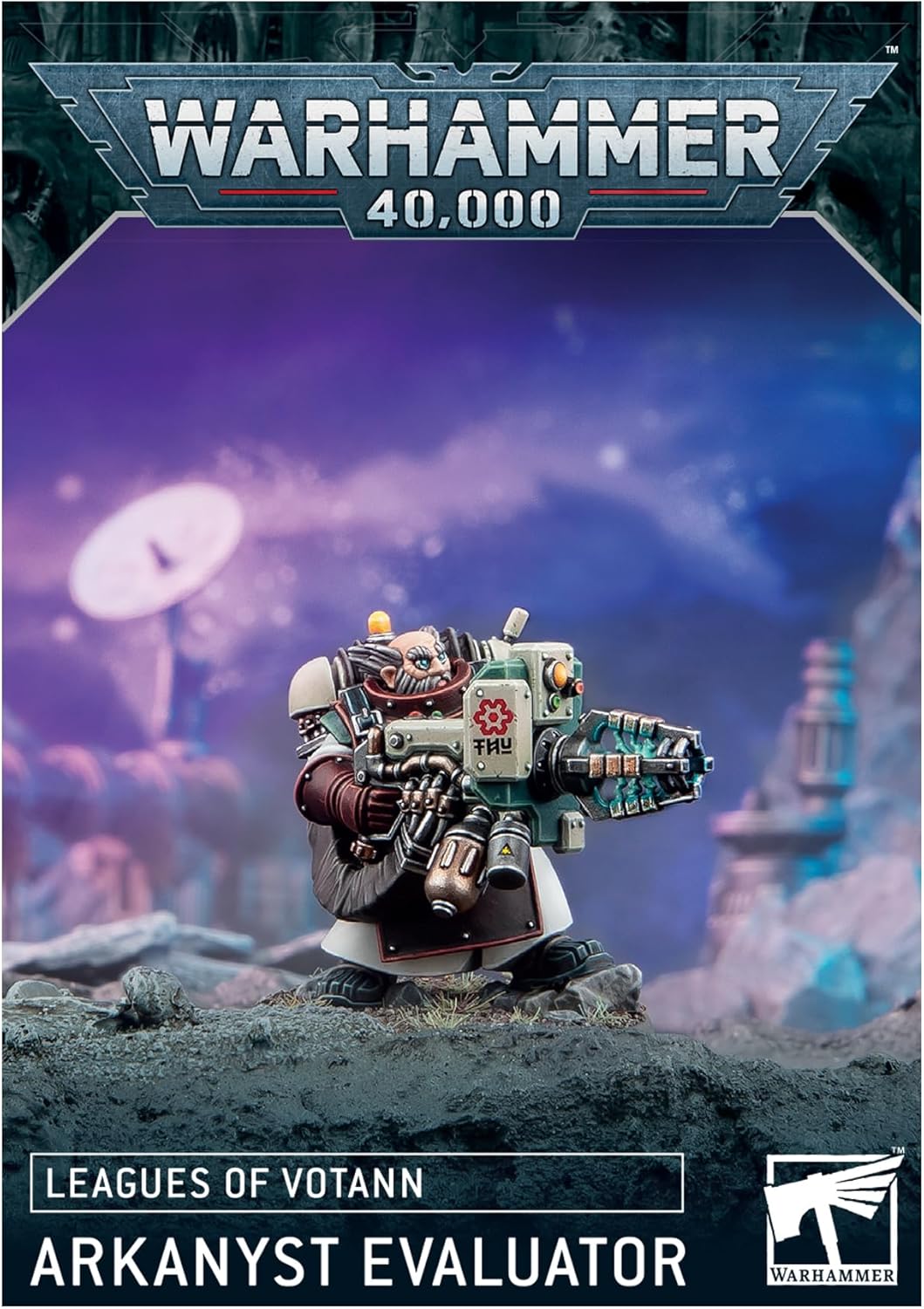 Games Workshop Warhammer 40K Leagues of Votann Arkanyst Evaluator Plastic Box 69-21