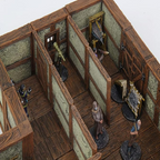 Dungeons & Dragons Wizkids WarLock Tiles Town & Village II Full Height Plaster Walls Expansion WZK-16515