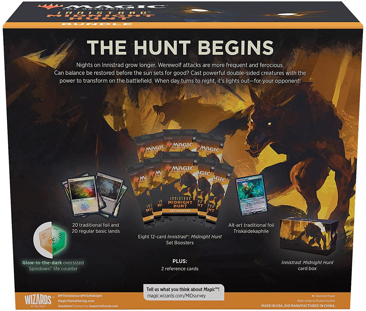 Magic The Gathering MID Innistrad: Midnight Hunt Bundle