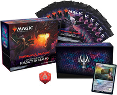Magic The Gathering Adventures in The Forgotten Realms Bundle | 10 Draft Boosters (150 Magic Cards) + Accessories