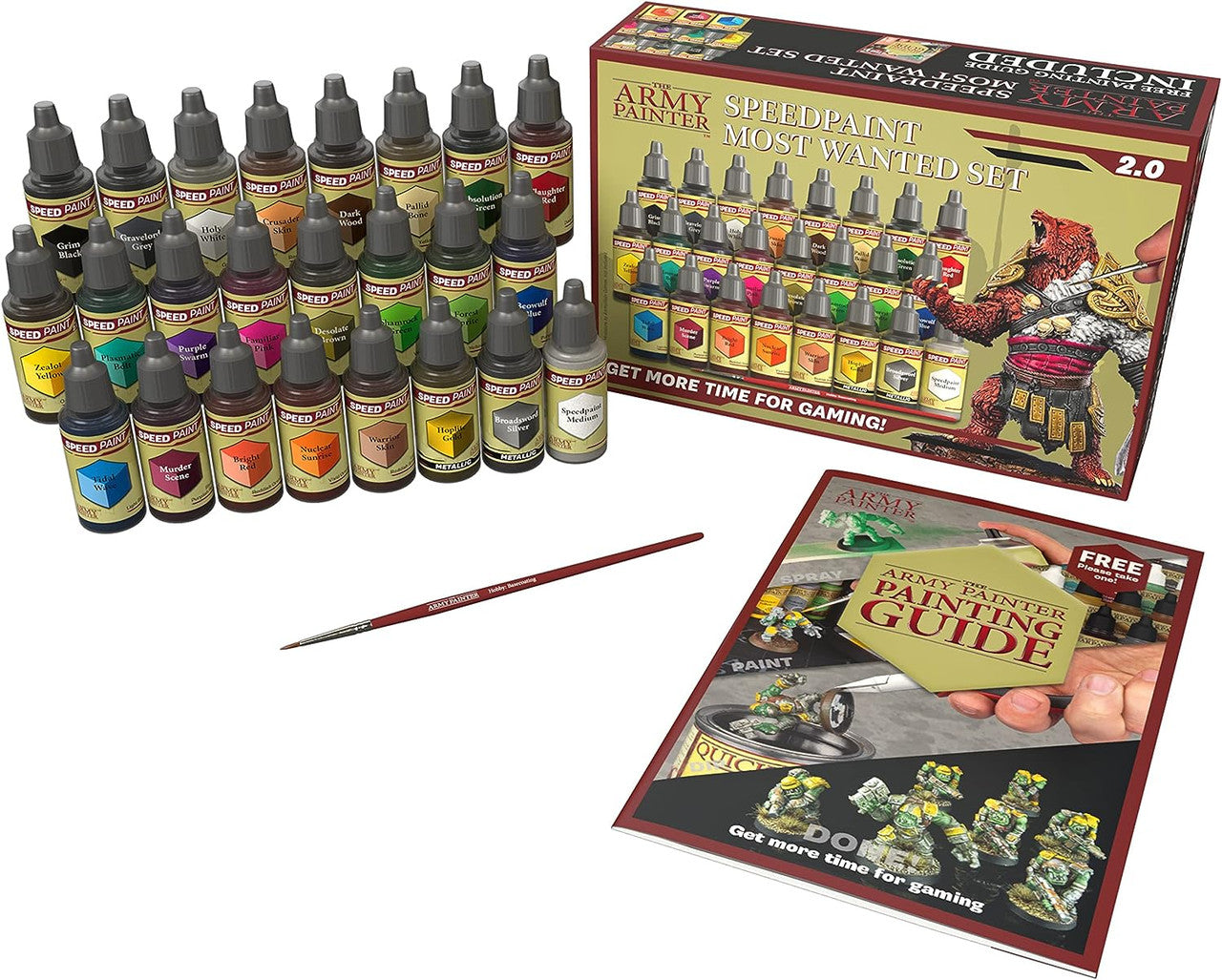The Army Painter Speedpaint 2.0 Most Wanted Set 2.0 24x 18ml Speed Model Paint WP8060