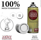 The Army Painter Color Base Primer Matt White Spray 400ml CP3002