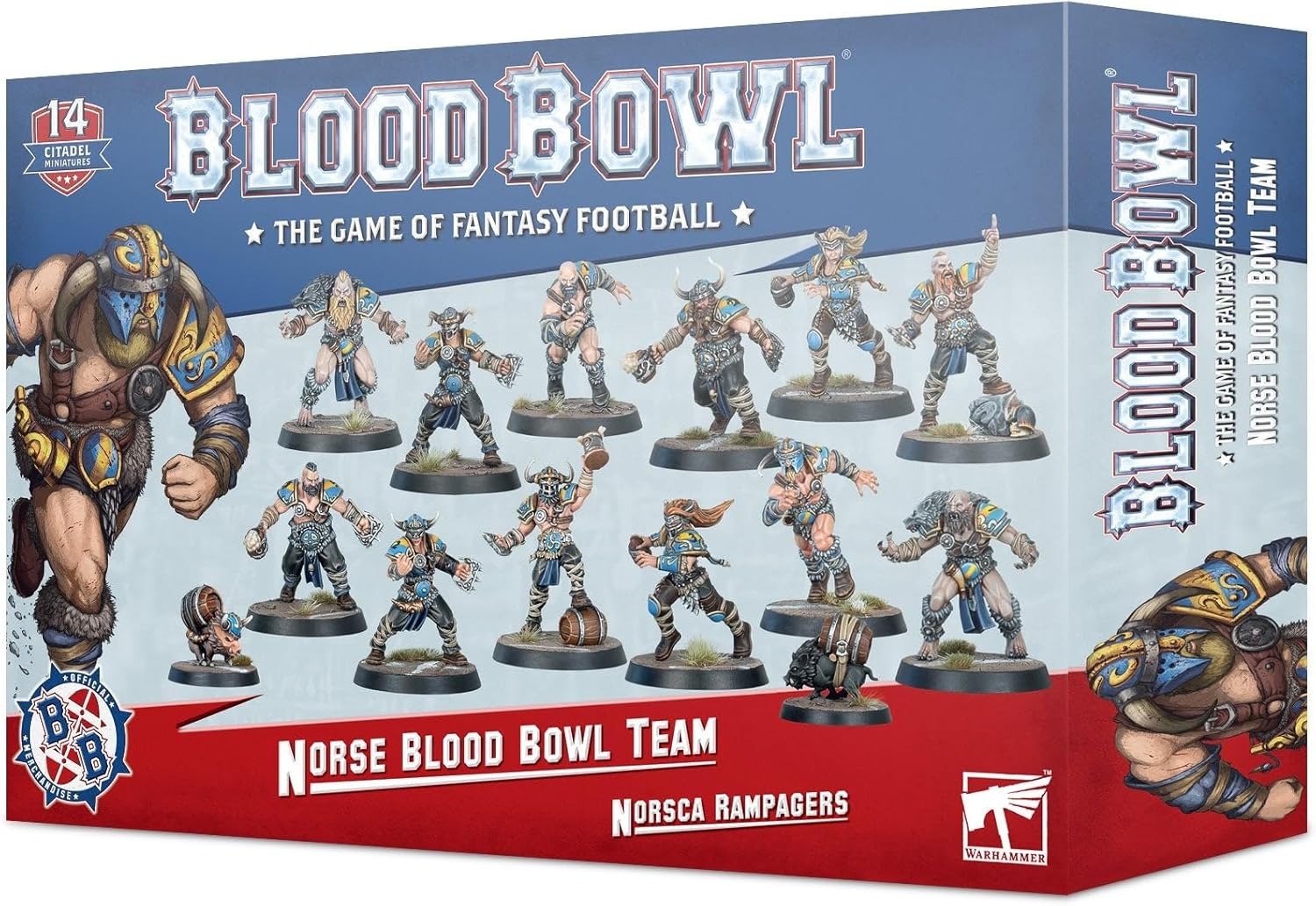 Games Workshop Blood Bowl Norse Team 202-24