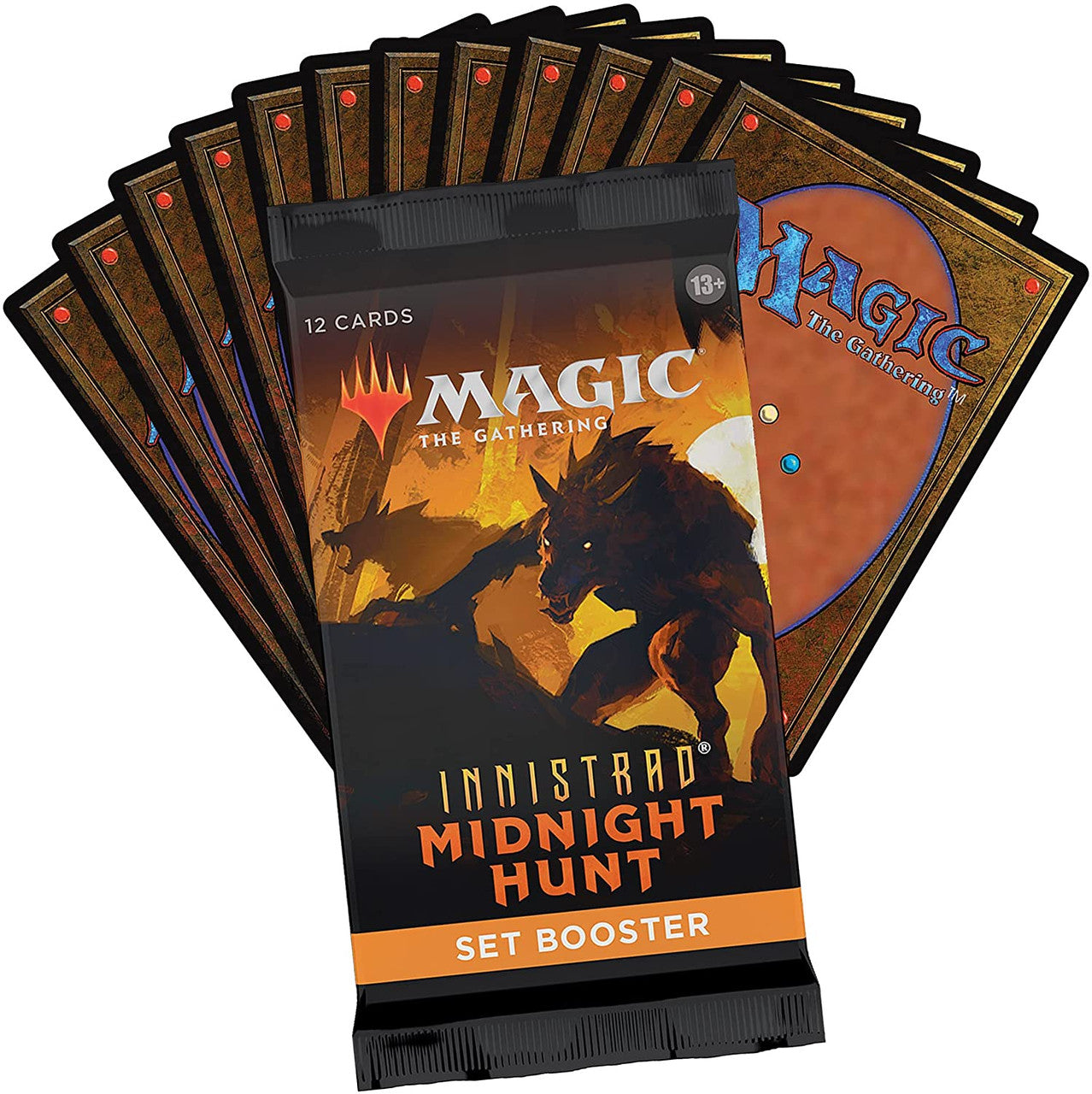 MTG Magic The Gathering Innistrad Midnight Hunt Set Booster Box 30 Packs 360 MTG Magic Cards WOCC8953