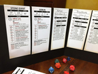 Top Dog Games Complete Stat Trackers Set The Ultimate System for DMs of 5th Edition TDG-Core
