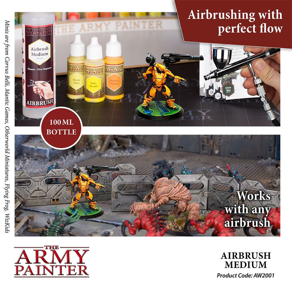 The Army Painter Warpaints Air Airbrush Thinner Non Toxic Medium 100ml AW2001