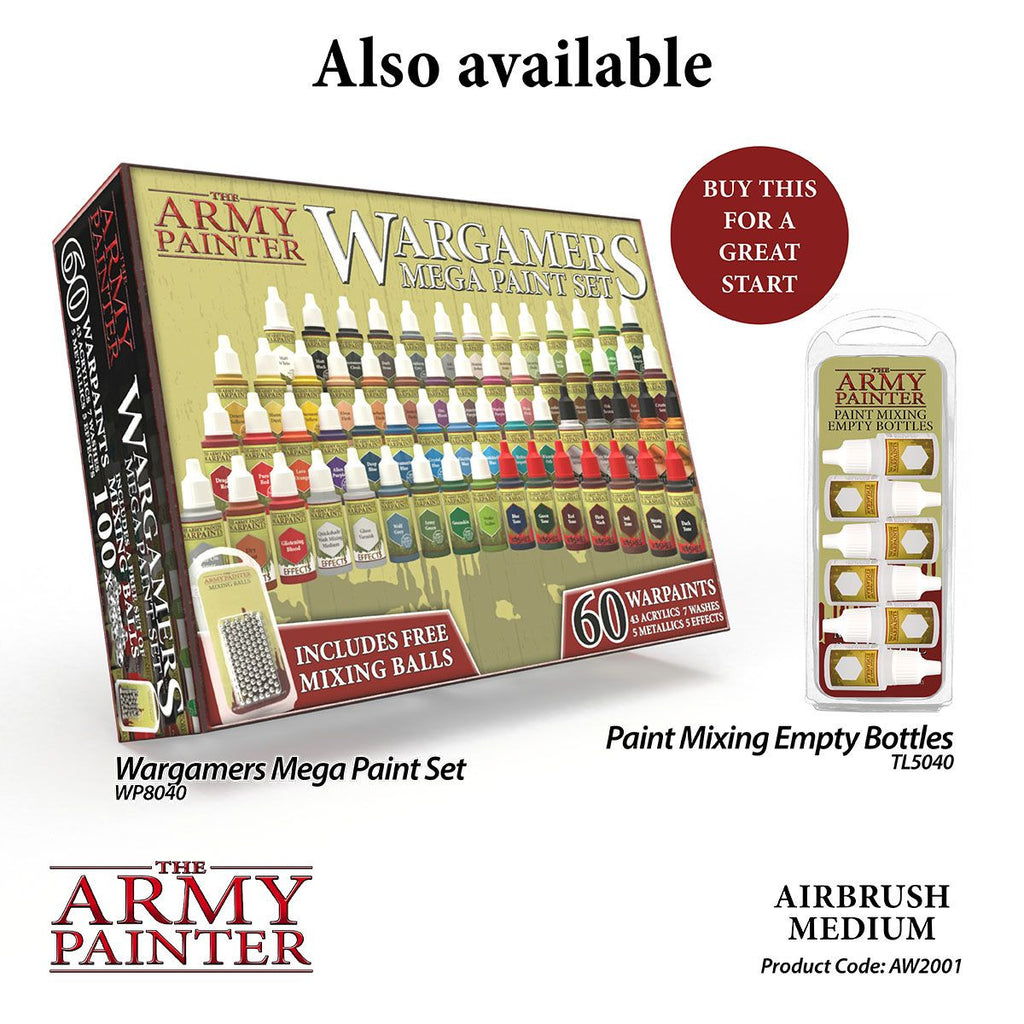 The Army Painter Warpaints Air Airbrush Thinner Non Toxic Medium 100ml AW2001