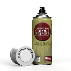 The Army Painter Color Base Primer Matt White Spray 400ml CP3002