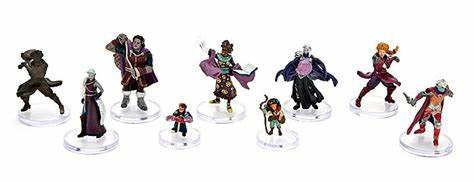 Wizkids Dungeons And Dragons Critical Role Factions Of Wildemount Kryn Dynasty & Xhorhas Box Set Miniatures D&D WZK74254