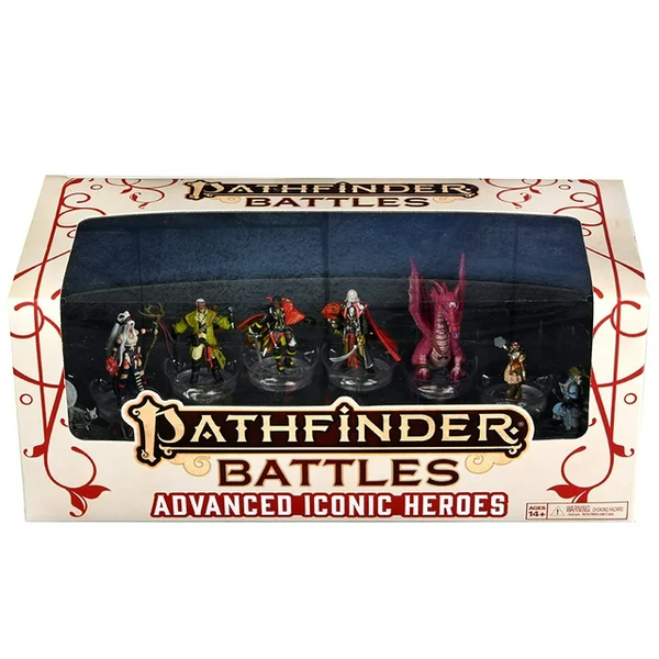 Paizo Dungeons and Dragons Pathfinder Battles Advanced Iconic Heroes Miniatures D&D WZK97527