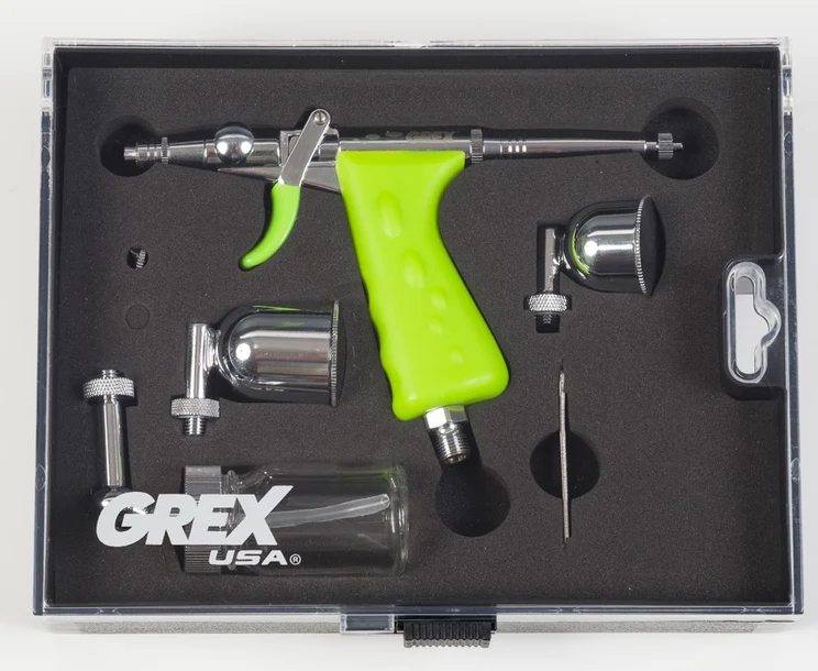 Grex Tritium TS3 Double Action Pistol Style Trigger Side Feed Airbrush 0.3mm Nozzle TritiumTS3