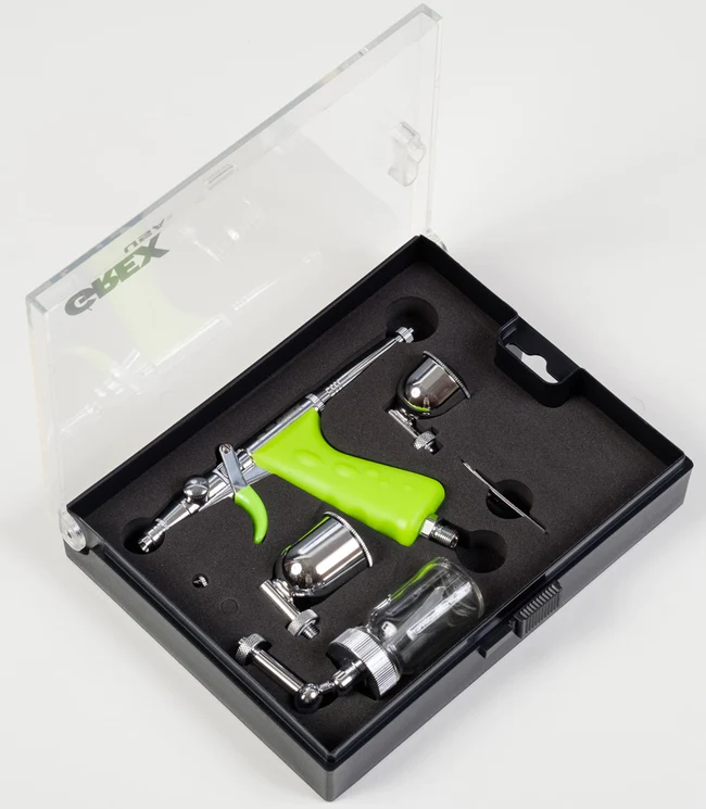 Grex Tritium TS3 Double Action Pistol Style Trigger Side Feed Airbrush 0.3mm Nozzle TritiumTS3
