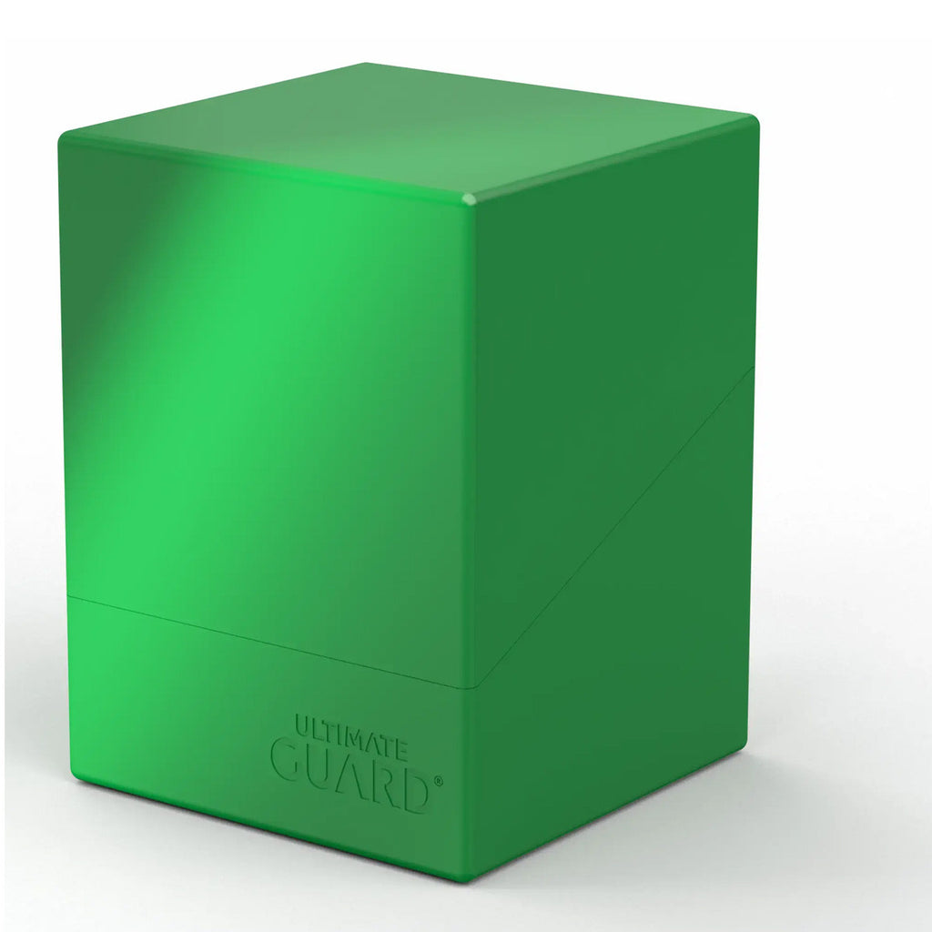 Ultimate Guard Deck Case Boulder Standard Size Solid Green 100Ct UGD011375