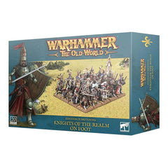 Games Workshop Warhammer The Old World Kingdom of Bretonnia Knights Of The Realm On Foot Plastic Box 06-08