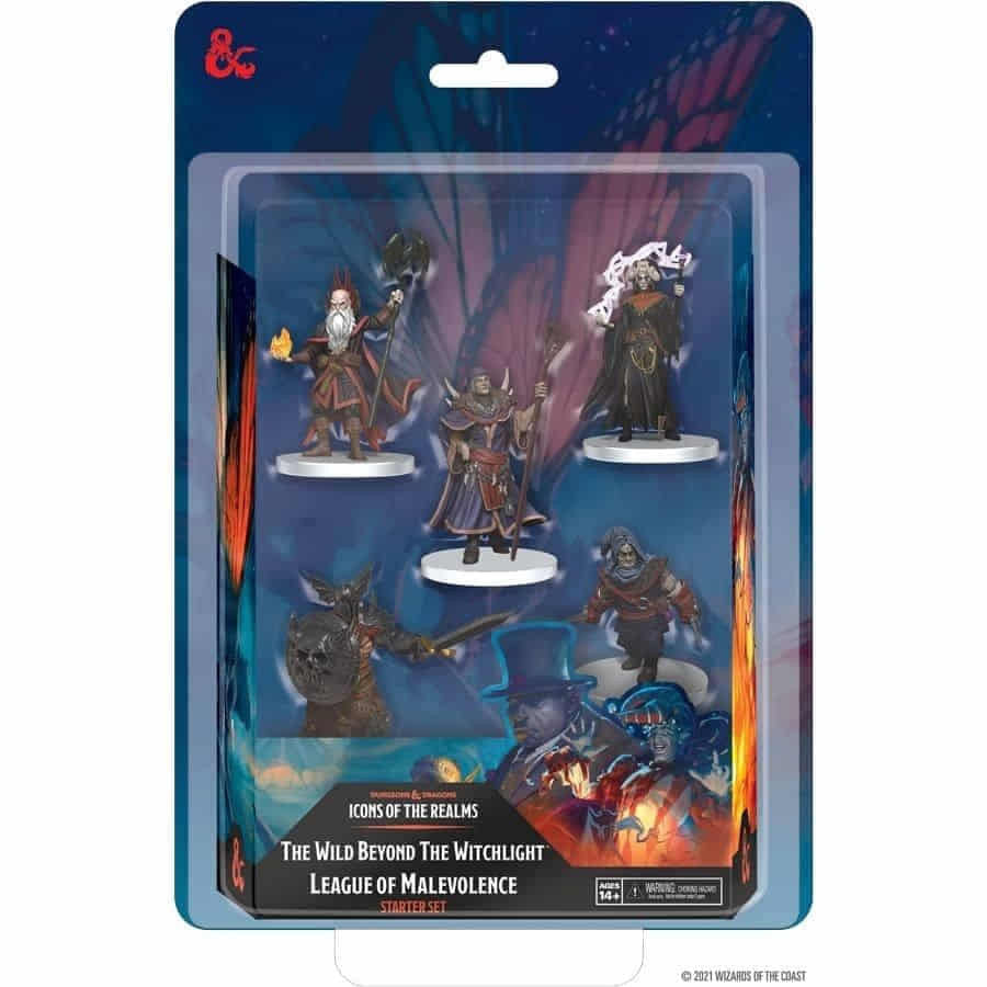 Wizkids Dungeons And Dragons Monster Icons Of The Realms S Set 20 Starter Set 2 Miniature D&D WZK96097
