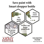 The Army Painter Warpaint Necrotic Flesh Non Toxic Acrylic Paints 18ml WP1108