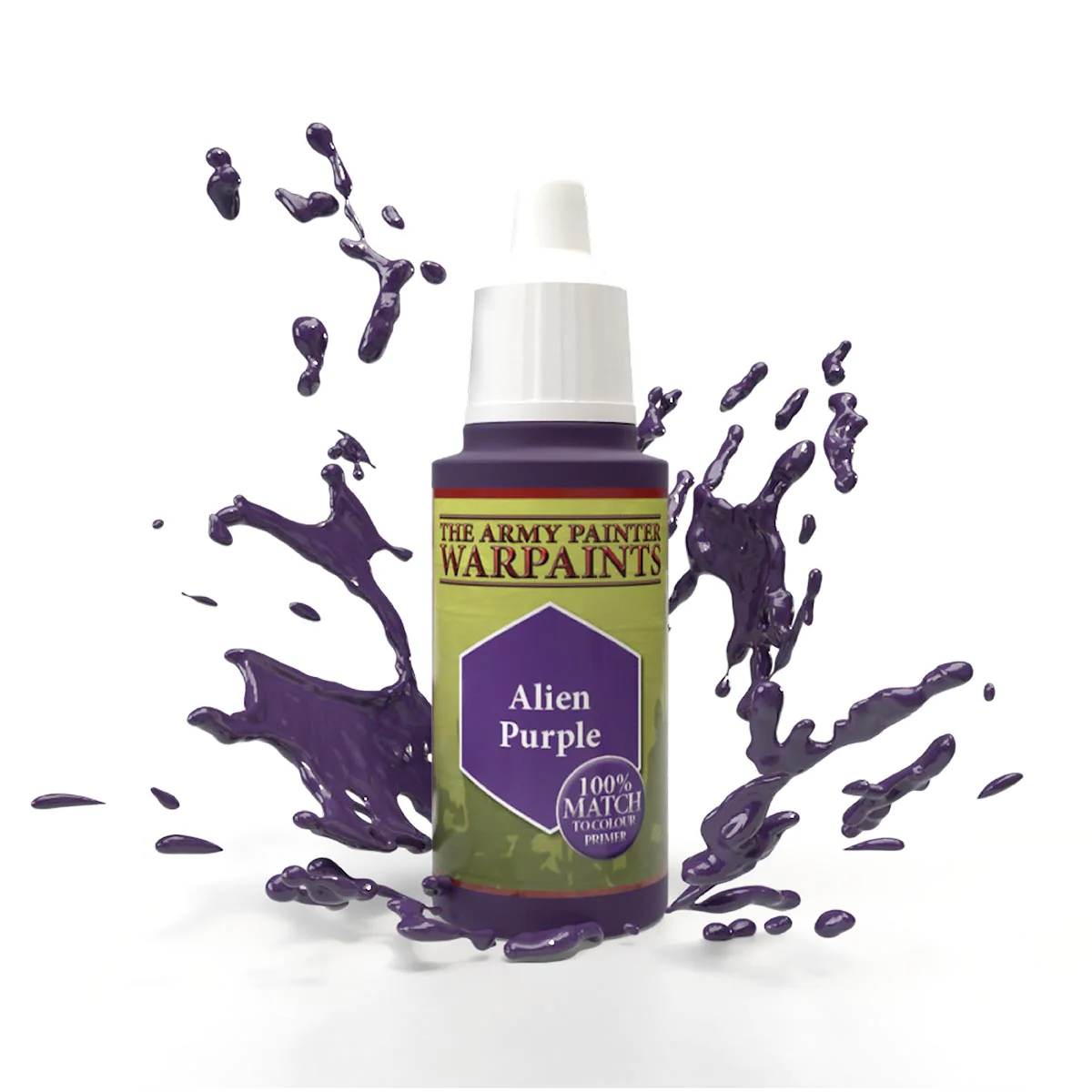 The Army Painter Warpaint Alien Purple Non Toxic Acrylic Paints 18ml WP1128